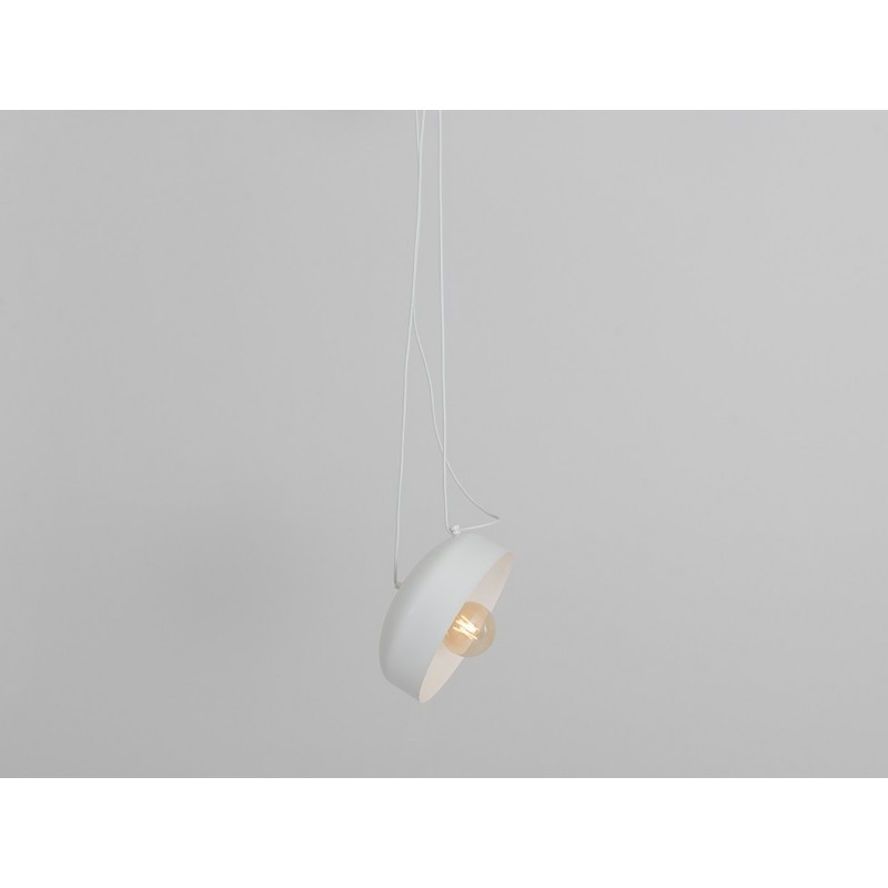 Lampa wisząca POPO FLAT L 1 - biały