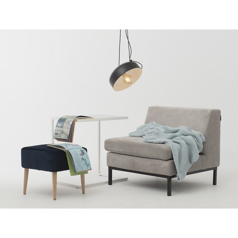 Lampa wisząca POPO FLAT L 1 - czarny