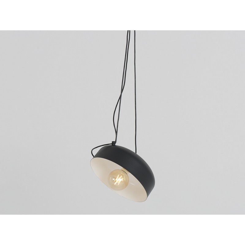 Lampa wisząca POPO FLAT L 1 - czarny