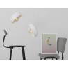 Lampa wisząca POPO FLAT L 2 - biały