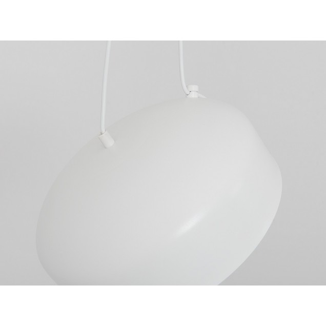 Lampa wisząca POPO FLAT L 2 - biały - 4