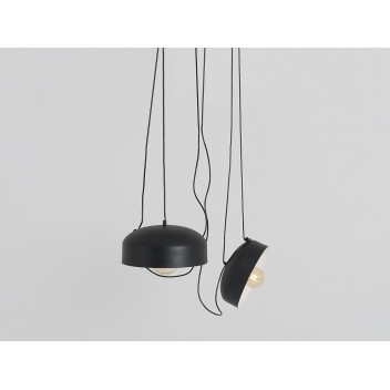 Lampa wisząca POPO FLAT L 2 - czarny