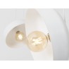 Lampa wisząca POPO FLAT L 6 - biały