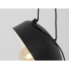 Lampa wisząca POPO FLAT L 6 - czarny