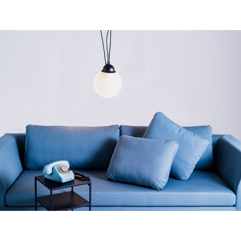 Lampa wisząca GLASS M 1 - czarny