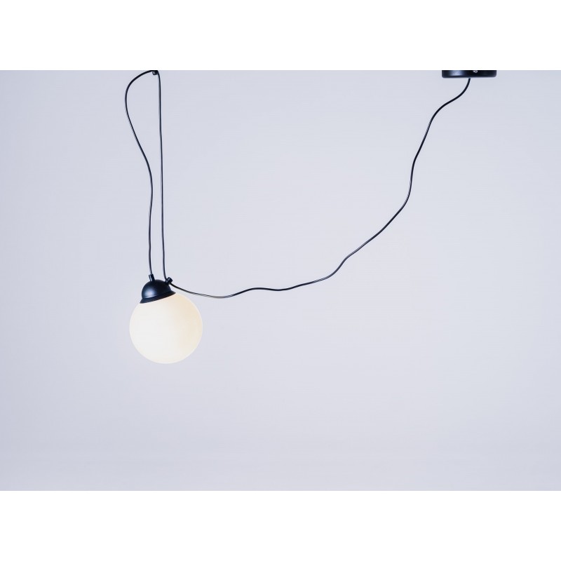 Lampa wisząca GLASS M 1 - czarny