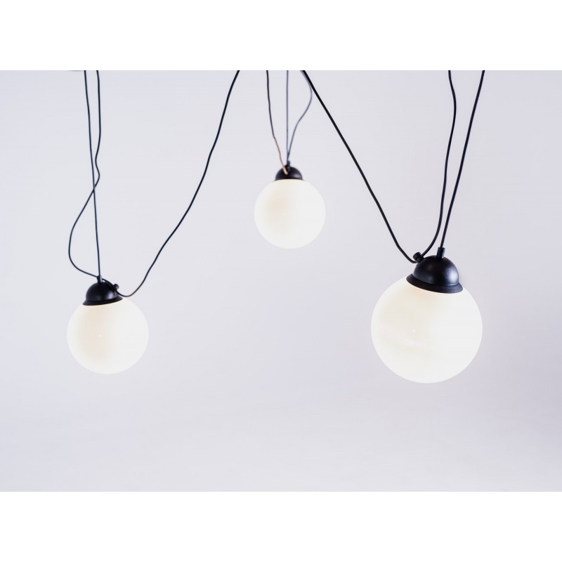 Lampa wisząca GLASS M 3 - czarny