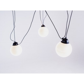 Lampa wisząca GLASS M 3 - czarny