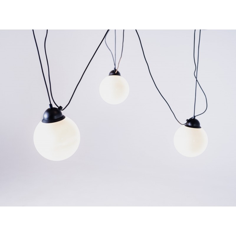 Lampa wisząca GLASS M 3 - czarny