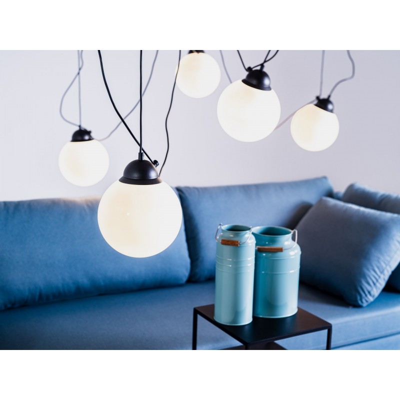 Lampa wisząca GLASS M 5 - czarny