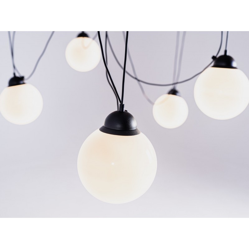 Lampa wisząca GLASS M 5 - czarny