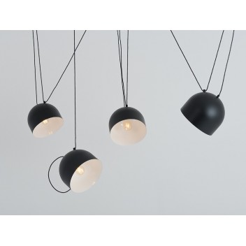 Lampa wisząca POPO L 4 - czarny