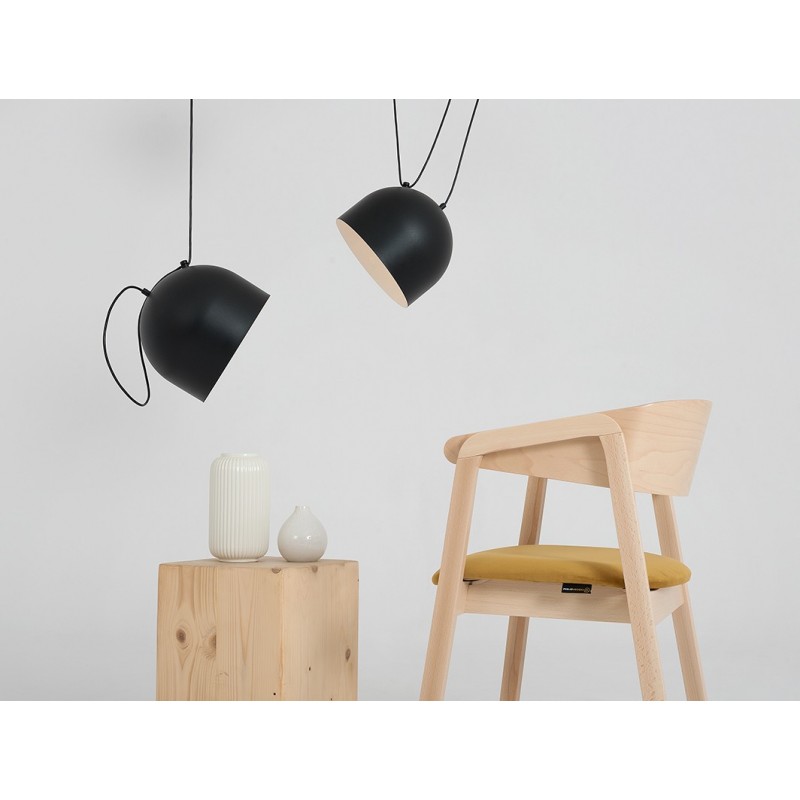 Lampa wisząca POPO L 4 - czarny