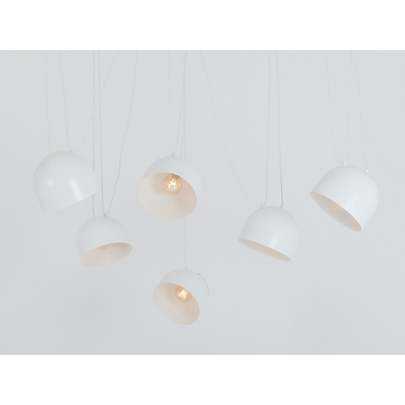 Lampa wisząca POPO L 6 - biały