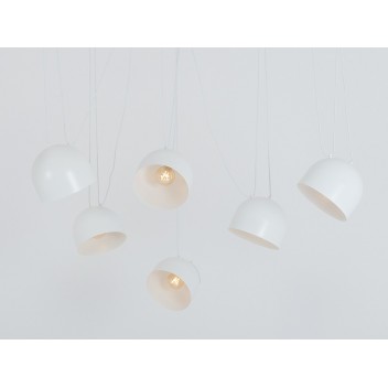 Lampa wisząca POPO L 6 - biały