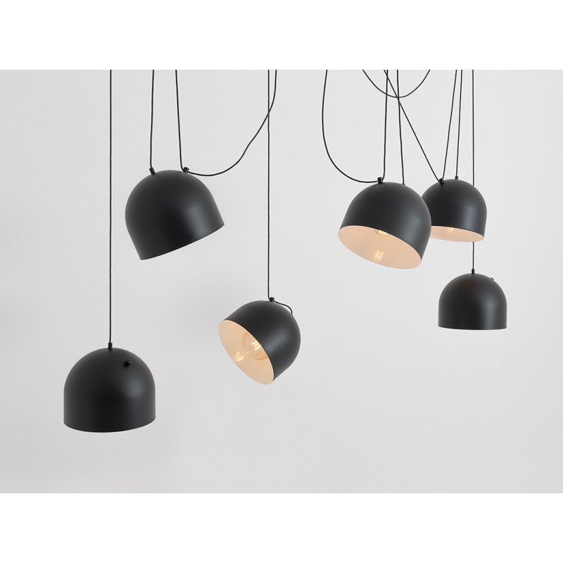 Lampa wisząca POPO L 6 - czarny