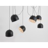 Lampa wisząca POPO L 6 - czarny