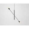 Lampa wisząca TWIGO 2 - czarny