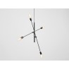 Lampa wisząca TWIGO 4 - czarny