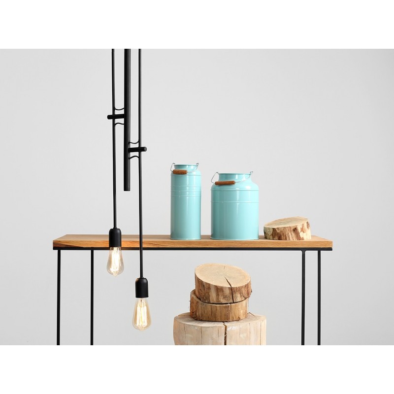 Lampa wisząca TWIGO 4 - czarny