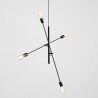 Lampa wisząca TWIGO 4 - czarny