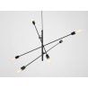 Lampa wisząca TWIGO 6 - czarny