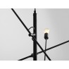 Lampa wisząca TWIGO 6 - czarny