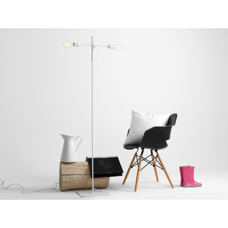 Lampa podłogowa TWIGO FLOOR 2 - biały