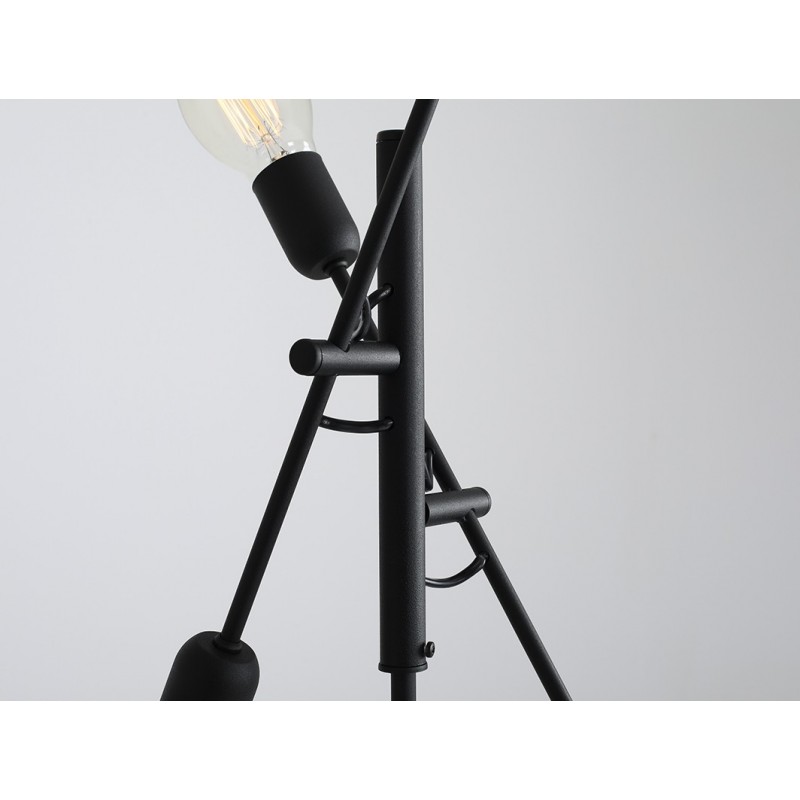Lampa podłogowa TWIGO FLOOR 4 - czarny
