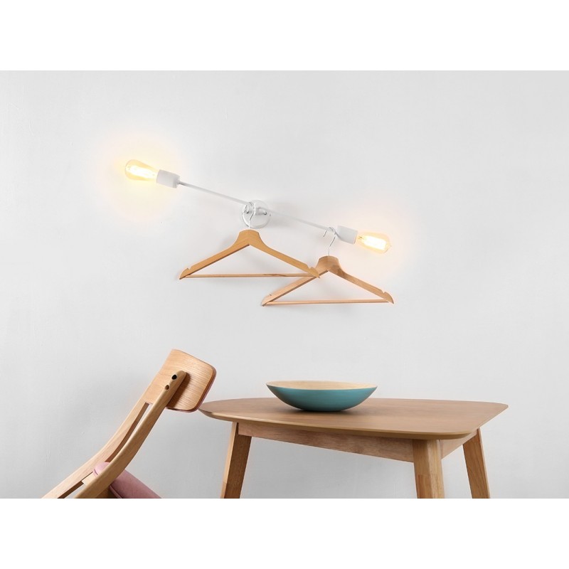 Lampa ścienna TWIGO WALL 2 L - biały