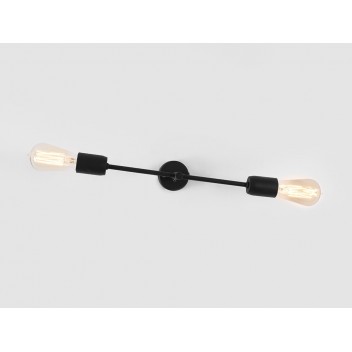 Lampa ścienna TWIGO WALL 2 S - czarny