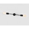 Lampa ścienna TWIGO WALL 2 S - czarny