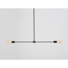 Lampa wisząca TRISO 2 - czarny