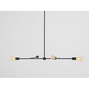 Lampa wisząca TRISO 4 - czarny