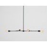 Lampa wisząca TRISO 4 - czarny