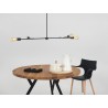 Lampa wisząca TRISO 4 - czarny