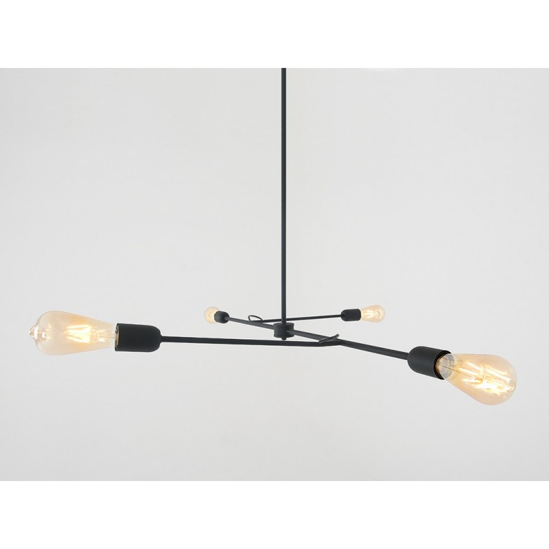 Lampa wisząca TRISO 4 - czarny
