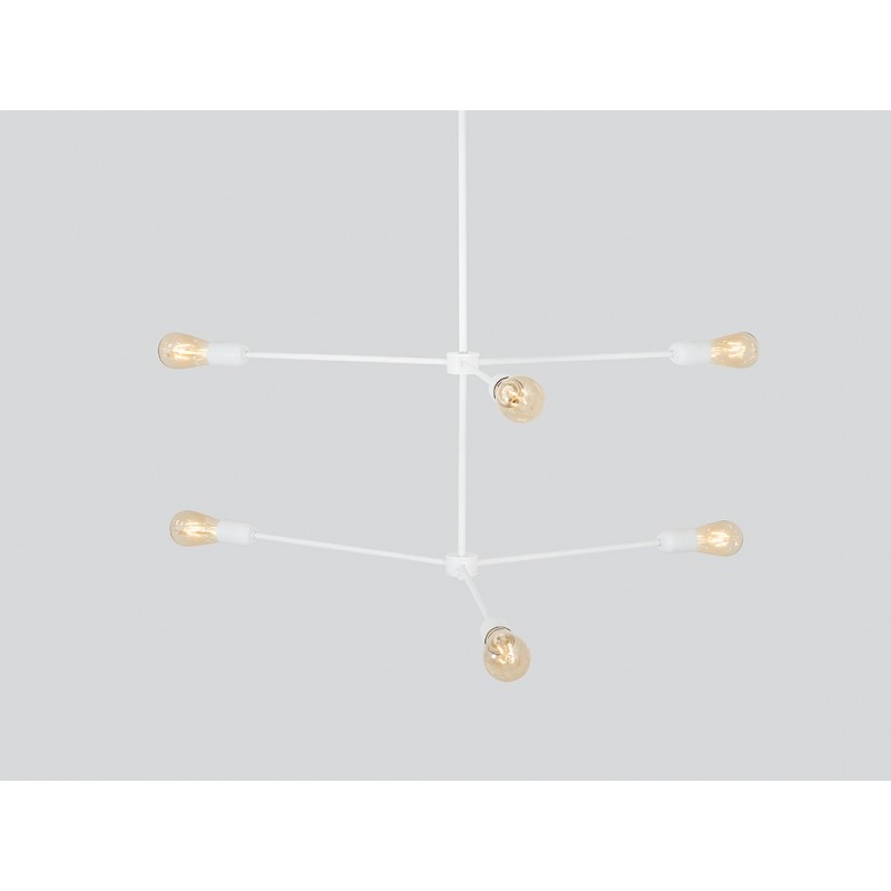 Lampa wisząca TRISO 6 - biały