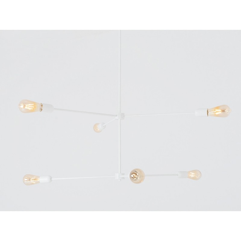 Lampa wisząca TRISO 6 - biały
