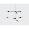 Lampa wisząca TRISO 6 - czarny