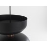 Lampa wisząca WOMAN M - czarny