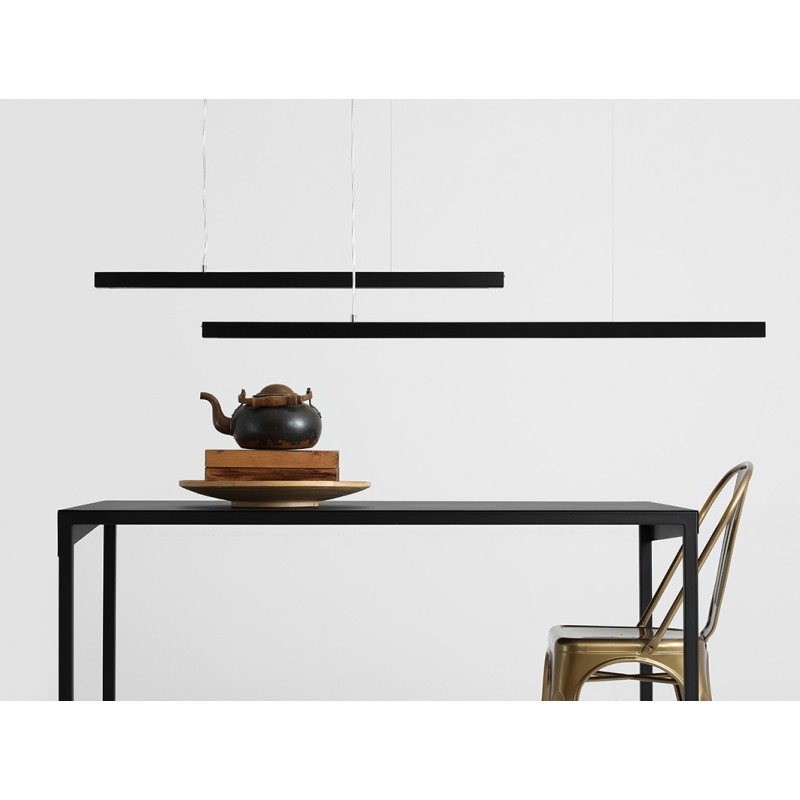 Lampa wisząca LINE PLUS XL - czarny