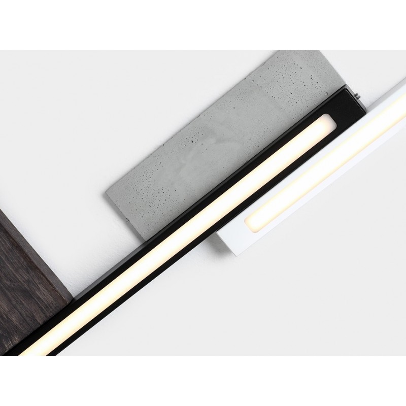 Plafon LINE PLUS XL - czarny