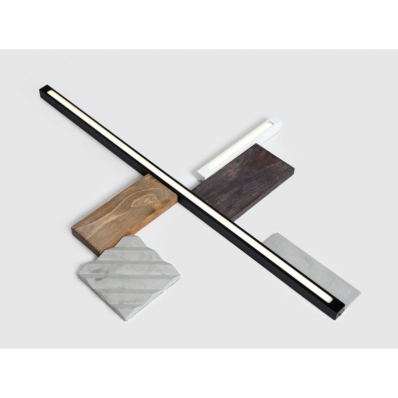 Plafon LINE PLUS XL - czarny