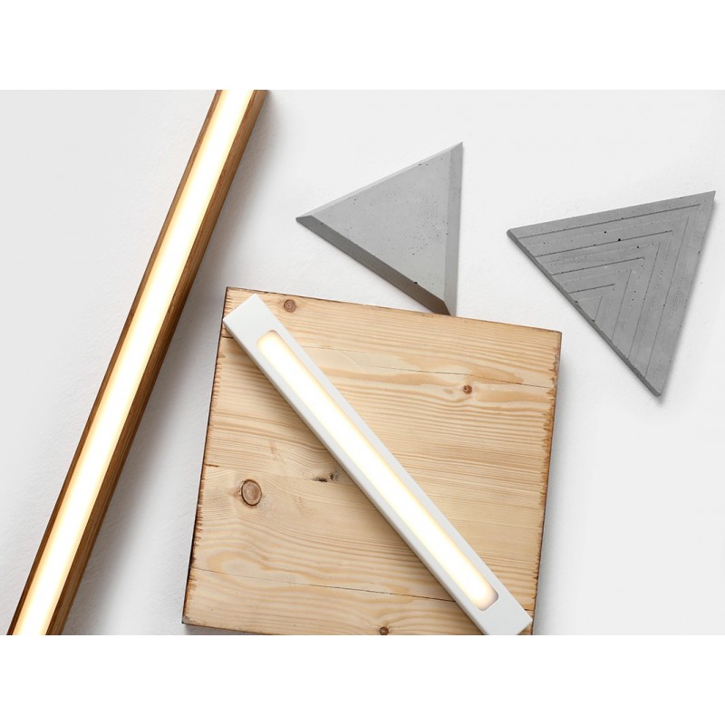 Lampa plafon LINE PLUS L WOOD - dąb