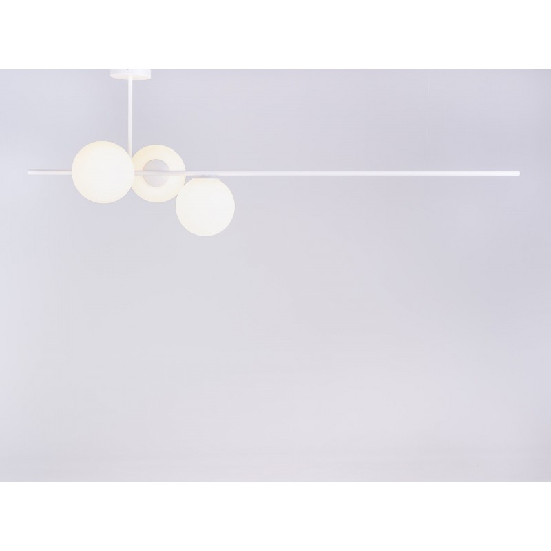Lampa wisząca BOBLER horizontal - biała