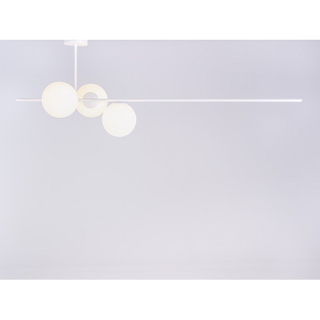 Lampa wisząca BOBLER horizontal - biała