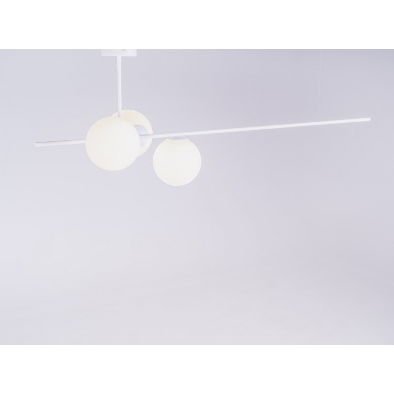 Lampa wisząca BOBLER horizontal - biała