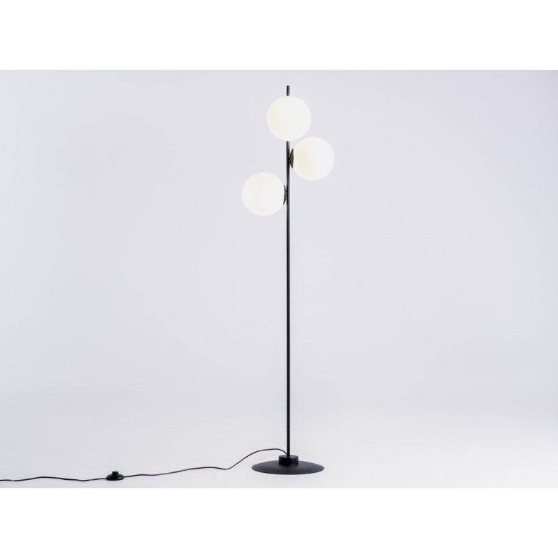 Lampa podłogowa BOBLER - czarny