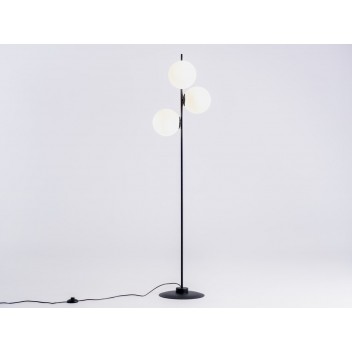 Lampa podłogowa BOBLER - czarny